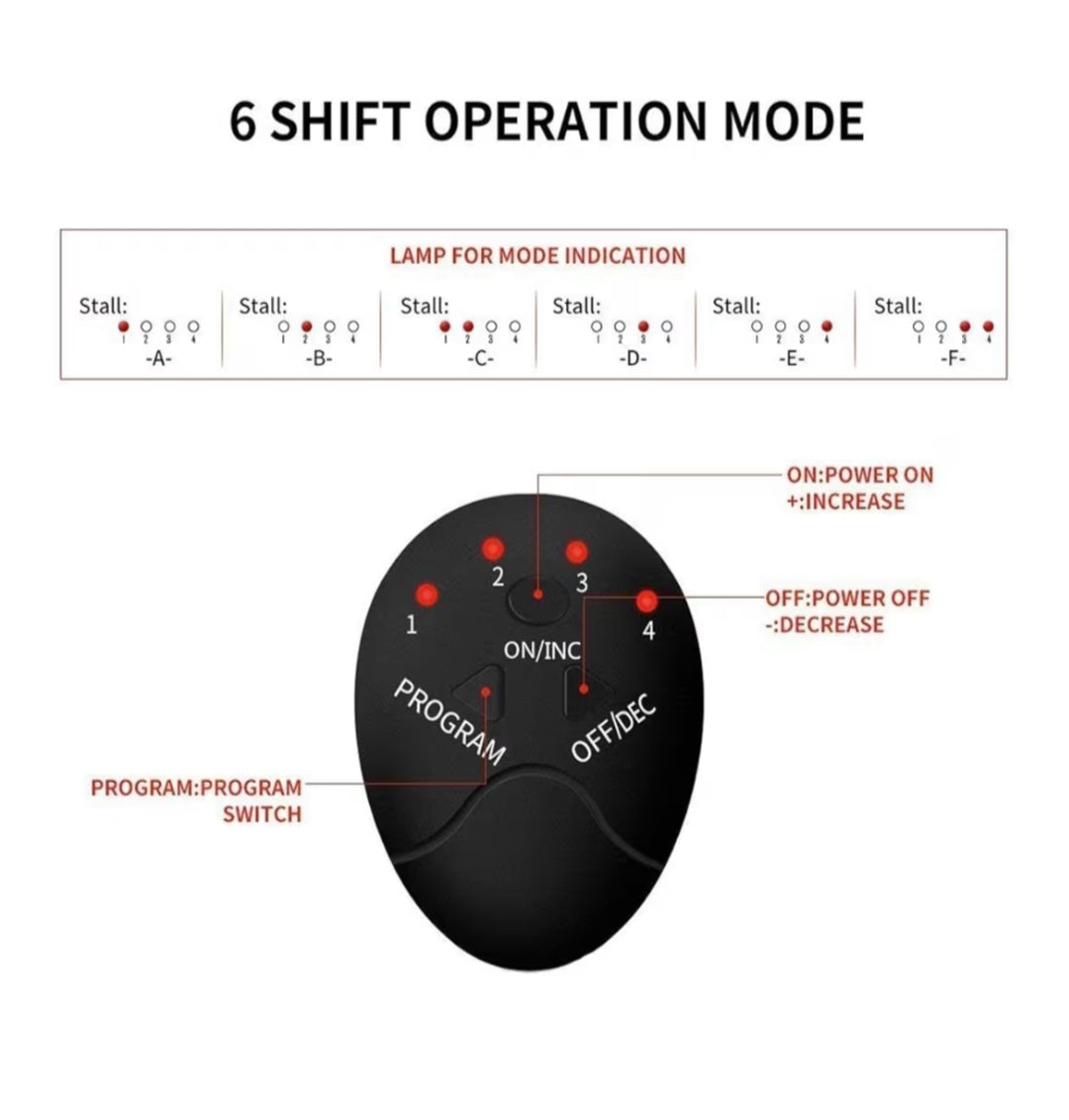 Smart ABS Trainer – 6-Pad Muscle Builder